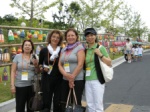 Hanji Festival in Wonju - Inci, Emel and Ismet and guide